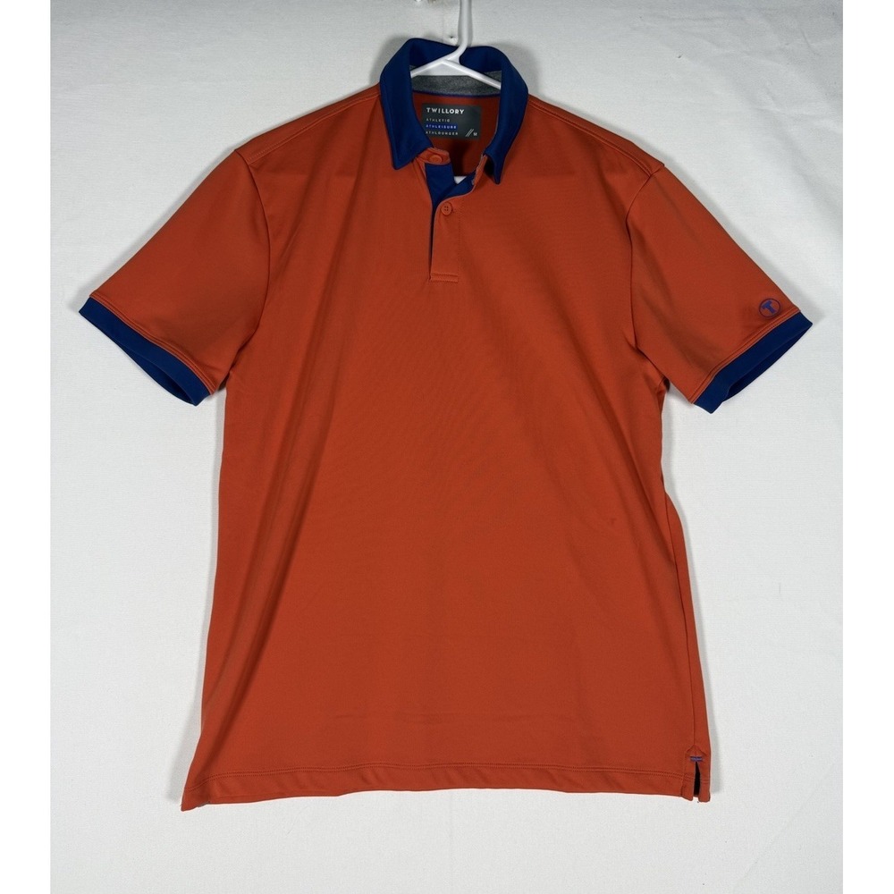 Lot of 3 - Twillory Polo Shirt Mens Medium Athleisure Performance Golf Stretch